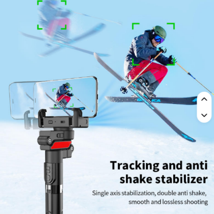 C10 Selfie Stick 360° Rotation Auto Face Tracking Tripod Smart Auto Face Tracking Phone Holder