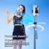 IMihi9ObBei3UguzOIGohDPiiT53LxO6WjWc3qdw Hot Sale Q185 360° Rotation Wireless Selfie Stick Remote Extendable Selfie Stick Mobile Tripod Stand