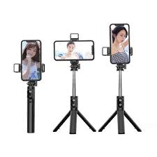 Q07 Bluetooth Selfie Stick With Light And Bluetooth Remote Control - Image 2