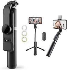 Q07 Bluetooth Selfie Stick With Light And Bluetooth Remote Control - Image 3
