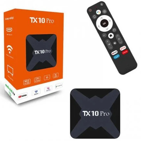 Tx10 pro with voice control system. 8/128 GB Android smart TV box for All kind of TV