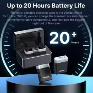 Ulanzi AM18 Wireless Microphone 2.4g For Dslr Ios Android Pc Live Streaming