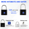 rZXq4jhy4DpzowDj4EtnEg8pn2trB8ono1O0wNUP Mini Keyless Smart Security Lock Fingerprint Padlock For Cabinet Box Waterproof Fingerprint Padlock