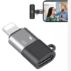 0QdgM4uX4uwNItugIEmvwUl1dx0WCQPf9ISxm6PY Type-C to 8 Pin OTG Adapter Microphone Phone Adapter Converter Connector