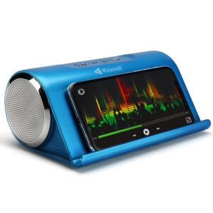 Super Bass Portable Mobile Phone Stand Speaker with BT/CALL/FM/USB/TF/AUX/ Function