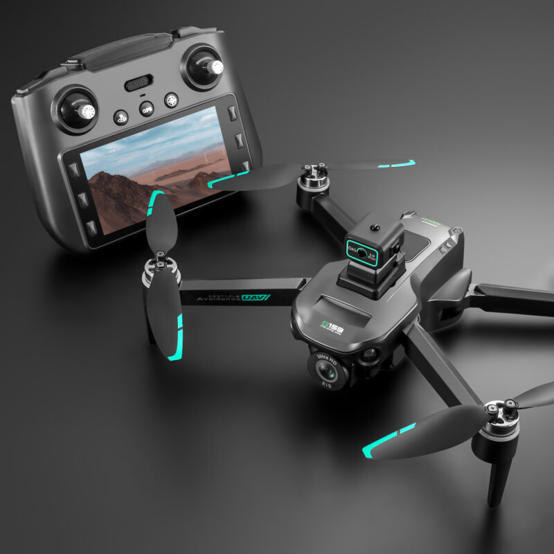 S159 GPS RC Drone 5G 8K HD Aerial Photography Dual-Camera Omnidirectional Obstacle Avoidance Drone with Screen