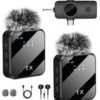 8XciZreTG8n2gXEHnR9biDP4z72cK6sHrTjplsW6 F11-2 3in 1 Wireless Collar Microphone for iPhone/Android/Type C