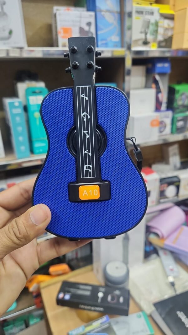 A10 Guitar model Portable Mini Karaoke Speaker with Stereo Sound subwoofer High sound quality Active BT TF Speakers Toy