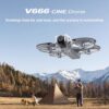 V666 VS I1 PRO Mini Screen Remote Control Drone