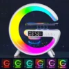 HSwr0VVUR4UFbU6pn15t0EeSbEmxT1kUcnzAGGhw Smart Table Lamp with Wireless Charger, App Control,Sunrise WakeUp Light, RGB Lamp, Clock, Alarm, Mini Bluetooth Speaker, Dimmable Night Light Lamp Alarm Clock G63
