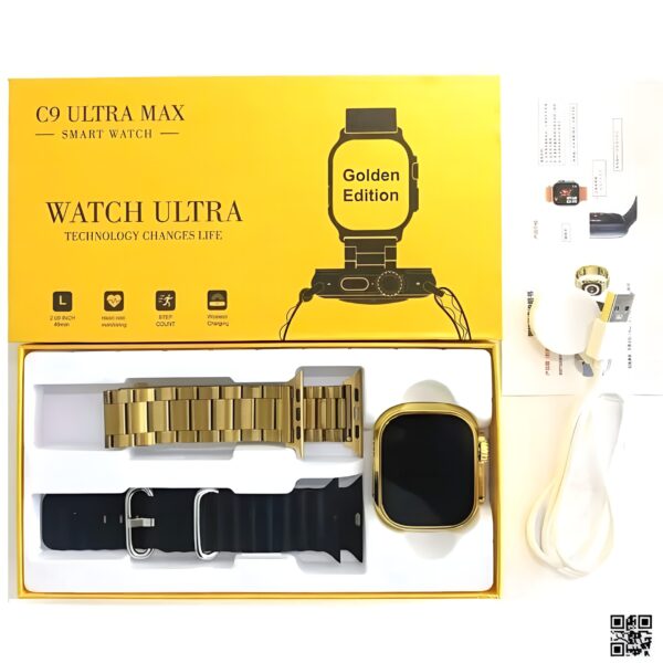 JqcotgqVXIH2HjDJX9GP7bxElmDetgq22qJzA0r7 C9 Ultra 2 gold edition with 2 strap