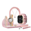 PqkEvKXtJ1ocebSJW8Ci31fjKI6FM9TV9x5SSHMQ A58 Plus Smart Watch with Elegant Jewelry 8-in-1 Gift Set for Women