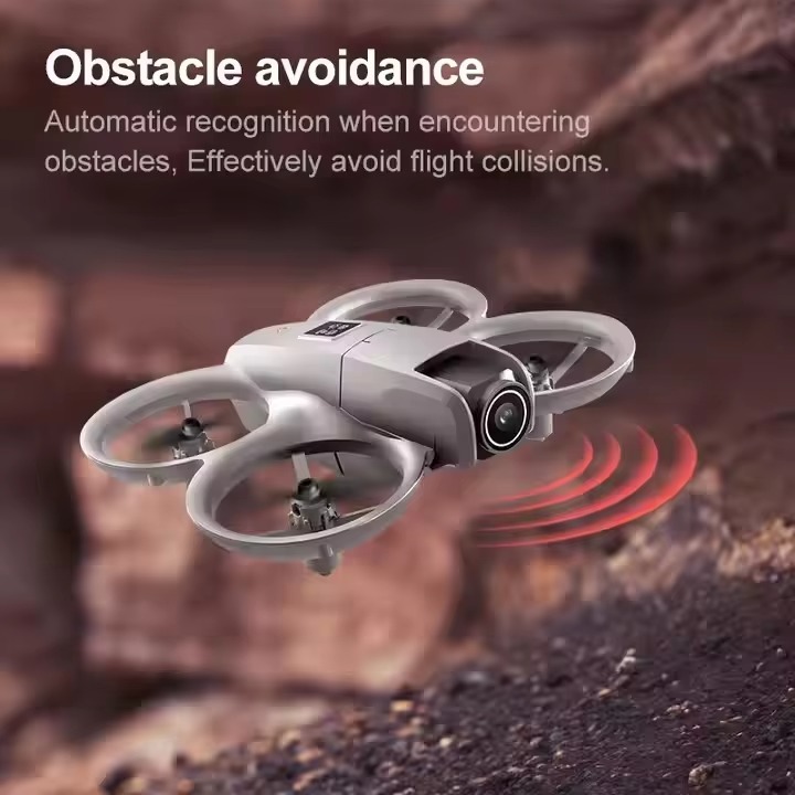 I1PRO 180° Adjustable Dual Camera Drone Headless One-key Mode Trajectory Flight G-sensor Palm Gesture Optical Flow Location - Image 4