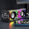 bE8jXz753pFOYxcpgQ0Eci17mLNCy7VnV0Z0hvZB V8 RGB Transparent Bluetooth Speaker