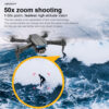 I1PRO 180° Adjustable Dual Camera Drone Headless One-key Mode Trajectory Flight G-sensor Palm Gesture Optical Flow Location