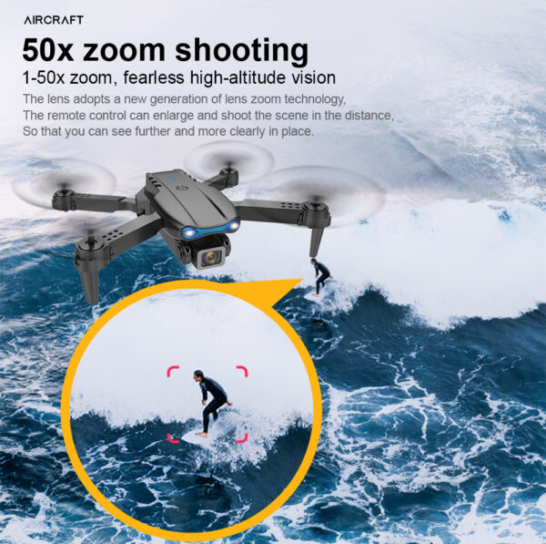 I1PRO 180° Adjustable Dual Camera Drone Headless One-key Mode Trajectory Flight G-sensor Palm Gesture Optical Flow Location