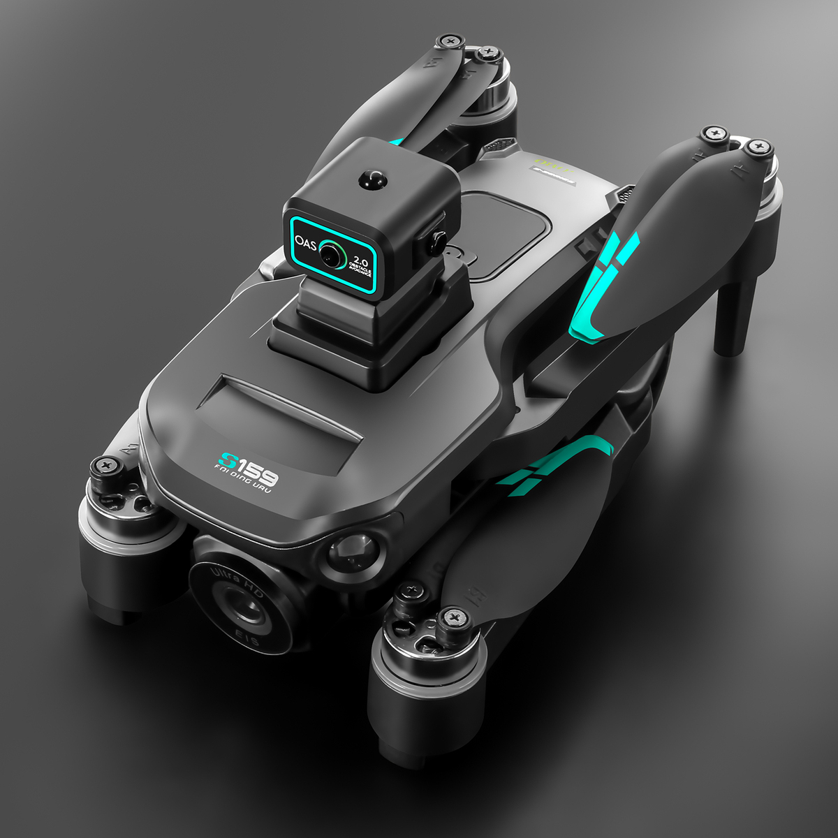 S159 GPS RC Drone 5G 8K HD Aerial Photography Dual-Camera Omnidirectional Obstacle Avoidance Drone with Screen - Image 5