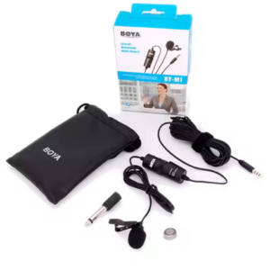 Boya BY-M1 Omnidirectional Lavalier Microphone (Copy)