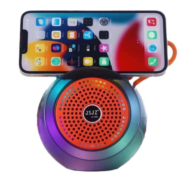 mjH95ZZgxeGZvmj9kspq0EPTNAUvRnSgGDAMtrc4 Portable RGB Light Bluetooth Speaker Wireless Subwoofer with Stand for Home Party Use Supports Voice Control