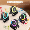 p7NLid4PhxDQpva6OjE8UM01XMZPD2gDYRHgIQsy Advanced Bluetooth Speaker with Phone Stand RGB Color Sensor Technology Portable Wireless Speaker Waterproof for Karaoke