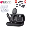 Ulanzi A30 Wireless Lavalier Microphone Audio Video Recording Noise Reduction Magnetic Mini Mic For iPhone 16 15 Android Phone