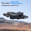 V666 VS I1 PRO Mini Screen Remote Control Drone