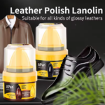 Shoe Polish Cream Leather Shoe Care Shoe Polish Cream for Black White and Light Brown Shoes
