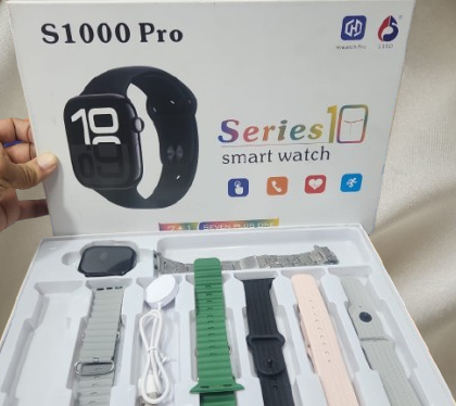 Smart Watch S1000 Pro Series 10 Reloj Intelligente Smartwatch Montre Connected Smart Watch 7 in 1 S1000pro Sport Watch for Men