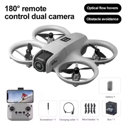 I1PRO 180° Adjustable Dual Camera Drone Headless One-key Mode Trajectory Flight G-sensor Palm Gesture Optical Flow Location