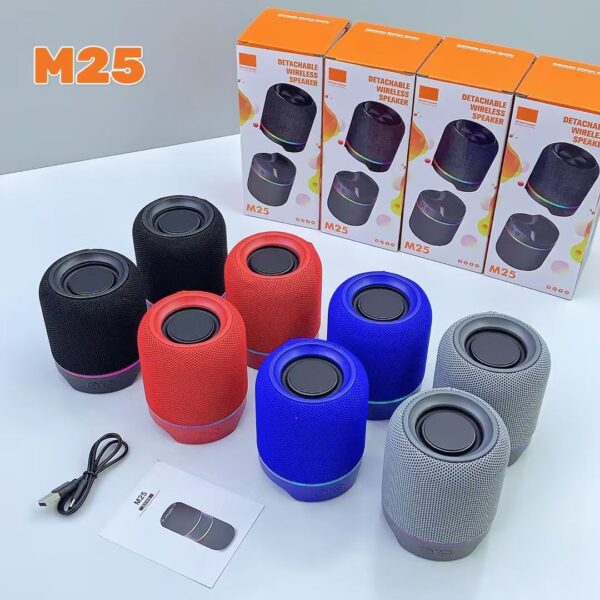 ym3k2rDHDsiO8albYr2REkBiSQxUVXwuz0Oup1yB NEW M25 Outdoor Wireless DJ Two-in-one Split Speakers (10W, Bluetooth, LED)