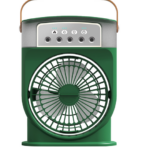 Rechargeable Air Cooling USB Fan with LED Night Light