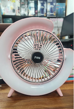 Portable USB Rechargeable Mini Desktop/Table Fan - Rainbow LED Quiet Cooling Fan for Home Office Travel & Indoor Outdoor Use - Image 5