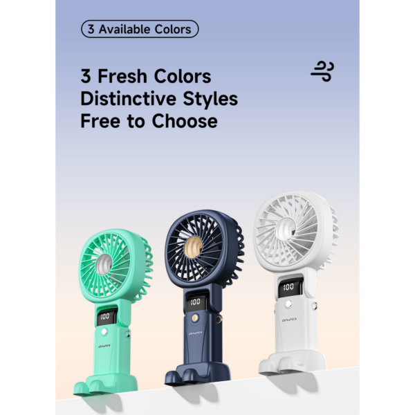 3uZNW28Pb6QKBi3GWisyNPygJYUBliprnMJ8if3a AWEI F37 Multifunctional Handheld Fan
