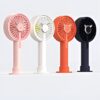 Blue Deer Handheld Fan Mini Portable USB Fan Cartoon Charging with Base Small Fan