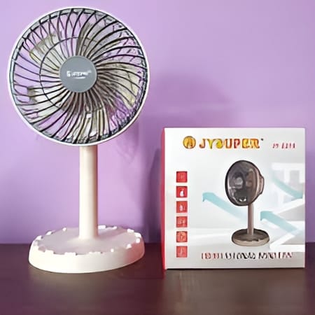 JY Super JY-2218 12.5 inch Rechargeable Fan - Image 2
