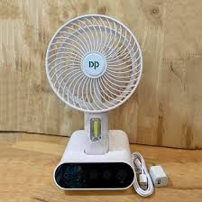 Duration Power DP-7624 Desktop Portable Rechargeable Fan 3000mAh - Image 3