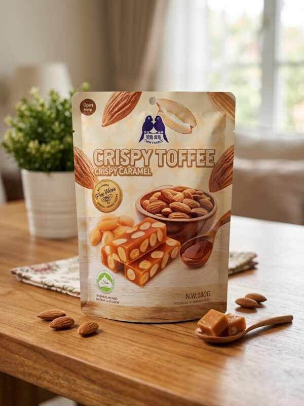 CRISPY TOFFEE – Crispy Caramel (180gm)