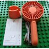 Blue Deer Handheld Fan Mini Portable USB Fan Cartoon Charging with Base Small Fan