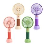 Portable Mini Rechargeable Handheld Fan with Stand