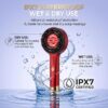 Magnetic Oil Dispensing Scalp (4) Magnetic Oil Dispensing Scalp Massage Comb with Red Light Therapy – XC-901