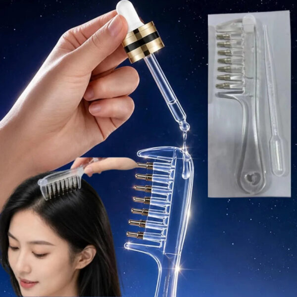 Scalp Oil Dispenser Comb